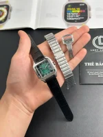 Cartier Santos De Cartier Medium Green WSSA0061 35.5mm – VIP Version - Image 3
