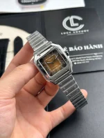 Cartier Santos De Cartier Chocolate Dial WSSA0065 35.5mm – VIP Version - Image 4