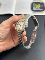 Cartier Santos De Cartier Two Tone W2SA0006 35.5mm – VIP Version - Image 6