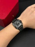 Cartier Santos De Cartier CRWSSA0039 39.8mm Ceramic – VIP Version - Image 5