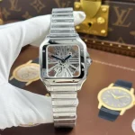 Cartier Santos Large Skeleton WHSA0015 39mm – VIP Version - Image 2
