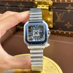 Cartier Santos Large Skeleton WHSA0026 39mm – VIP Version - Image 4
