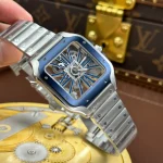 Cartier Santos Large Skeleton WHSA0026 39mm – VIP Version - Image 3