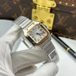 Cartier Santos De Cartier Small Model Demi Rose Gold – VIP Version - Image 3